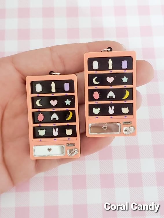 Kawaii Vending Machine Earrings