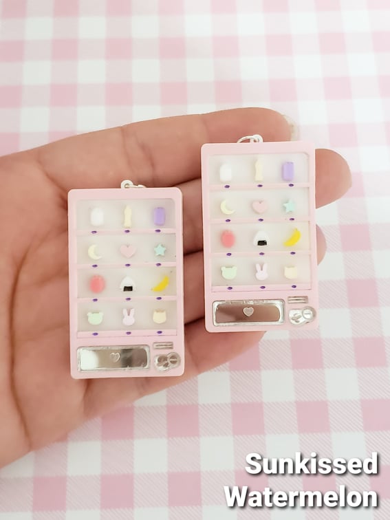 Kawaii Vending Machine Earrings