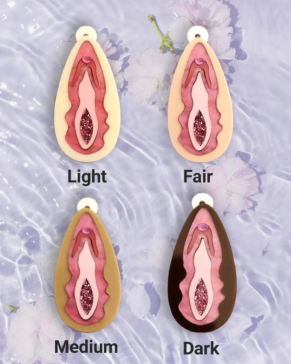 Vulva Earrings