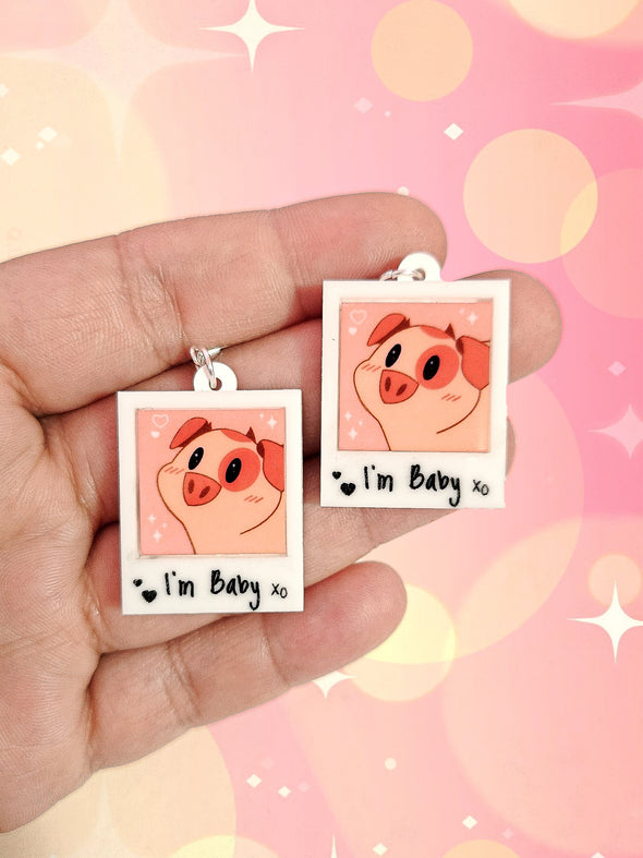 Pig Earrings