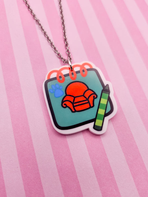 It's a Clue Necklace