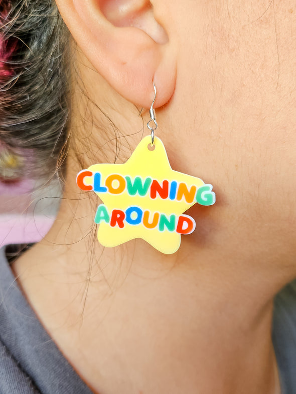 Clowning Around Earrings