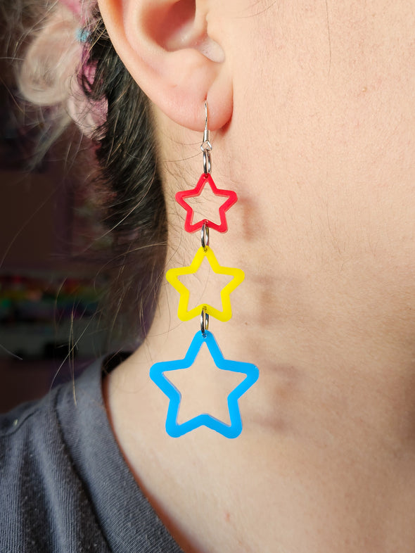 Starry Clown Earrings