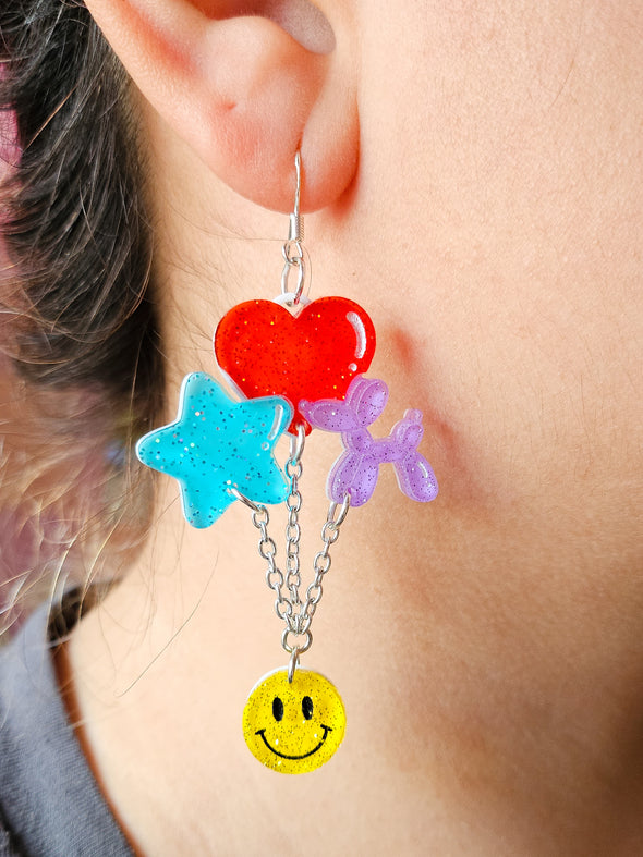 Happy Balloon Earrings