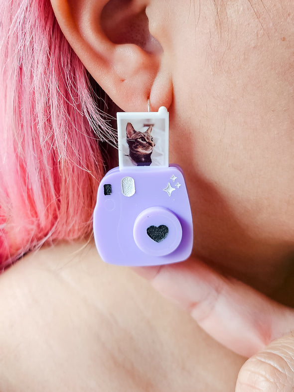 Custom Photo - Instax Polaroid Earrings