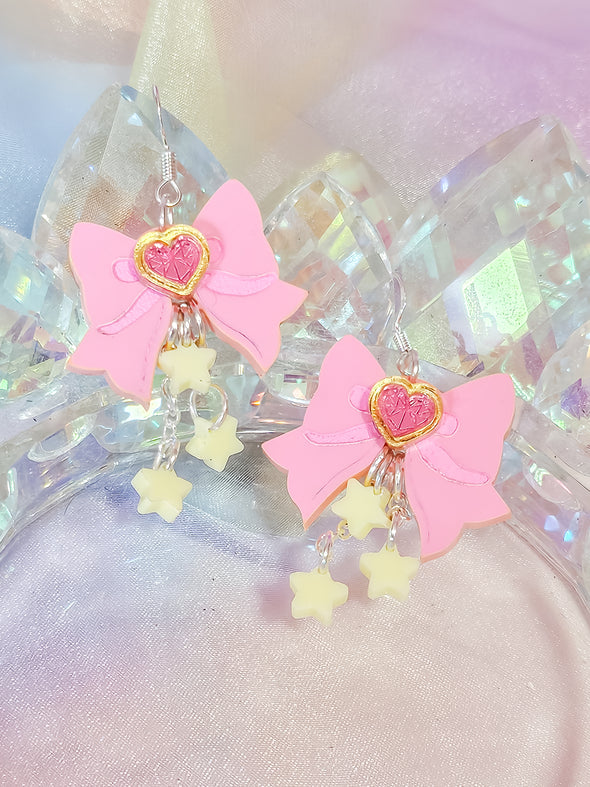 Magical Girl Bow Earrings