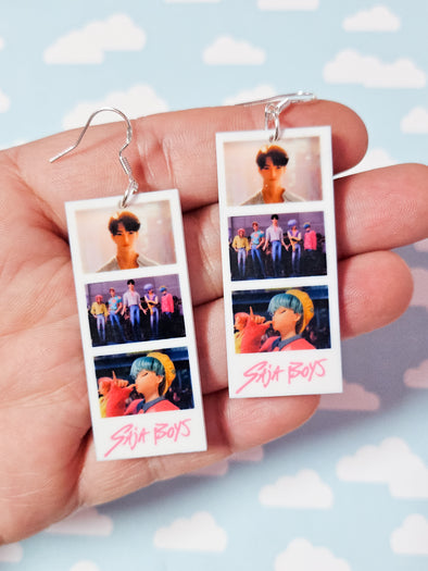 Boy Band Photobooth Earrings