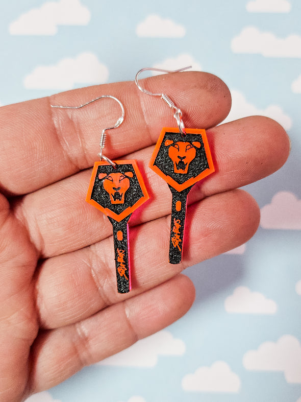 Boy Band Lightstick Earrings