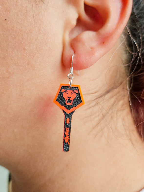 Boy Band Lightstick Earrings