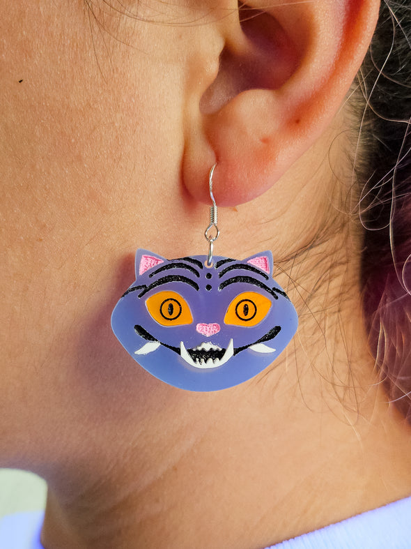 Baby Tiger Earrings