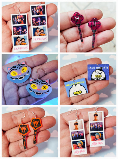 Full Kpop Earring Collection