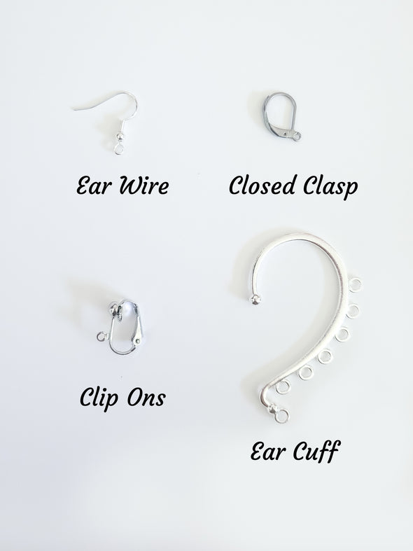 Silicone Earring Backings, Hypoallergenic Clip On Earring Backs For Jewelry  Making, K-319