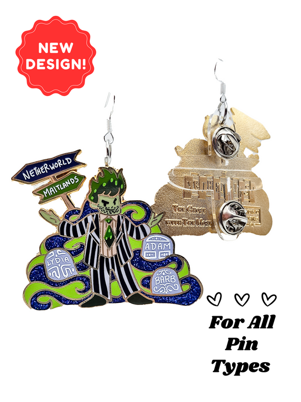 All In One Clearrings | Pin to Earring Converter