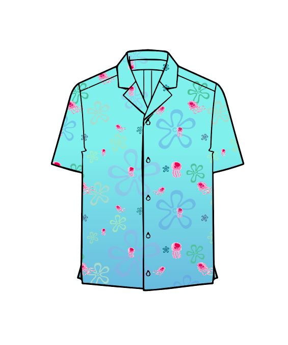 Jellyfish Jamboree Button Up Shirt