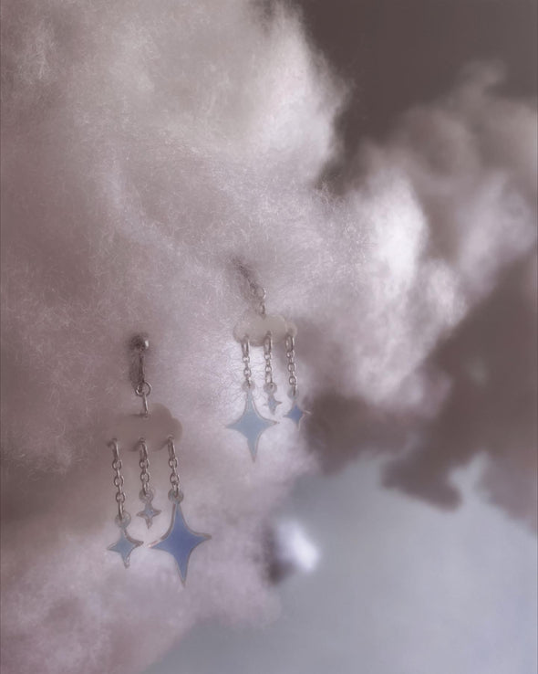 Head in the Clouds Dangle Earrings