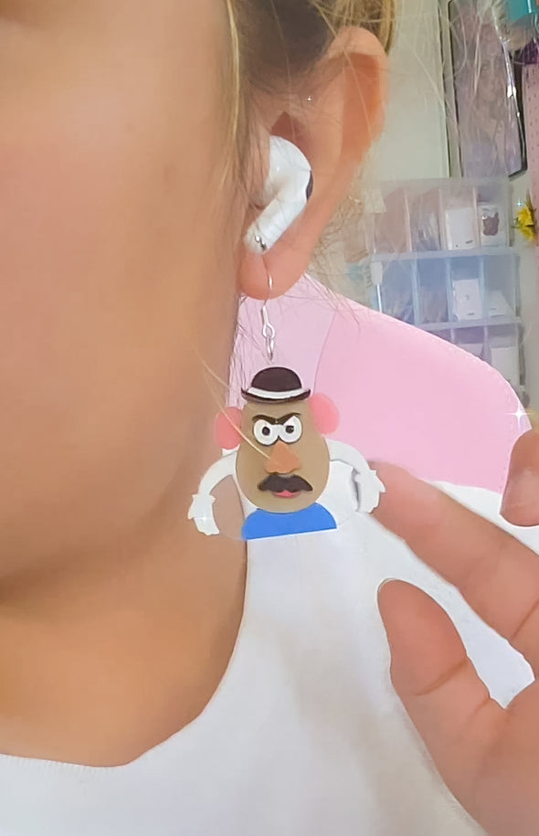 Potato Earrings *Customizable*