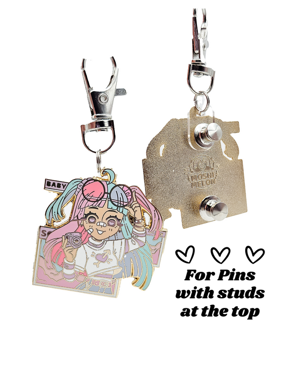 Clearrings Keychain | Pin to Keychain Converter