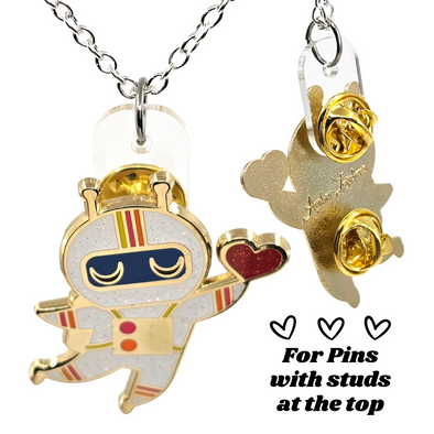 Clearrings Necklace | Pin to Necklace Converter