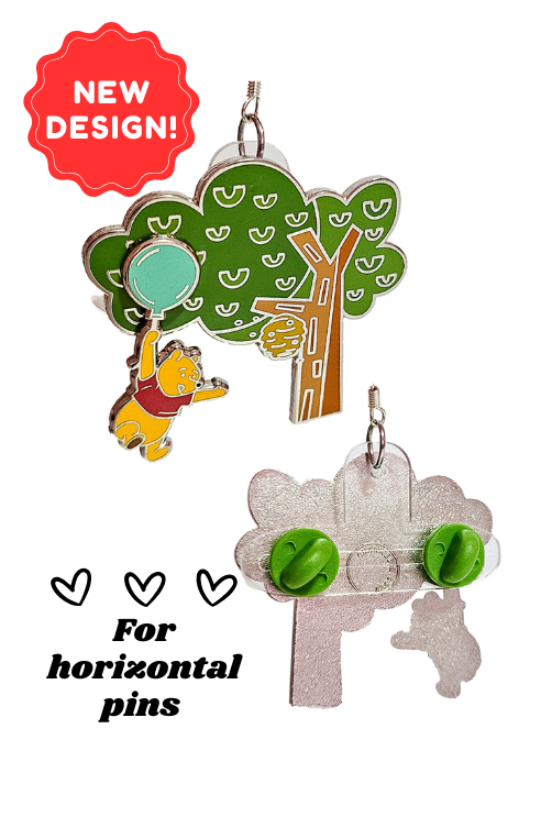 Horizontal Clearrings | Pin to Earring Converter