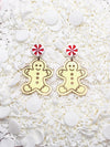 Gingerbread Man Dangles - Pop Pastel