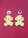 Gingerbread Man Dangles - Pop Pastel