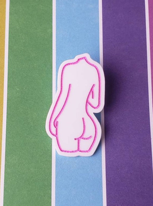 Love Your Body Pin - Pop Pastel
