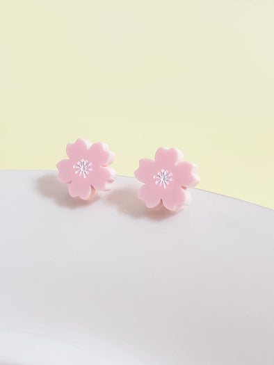 Sakura Studs | Cherry Blossom - Pop Pastel