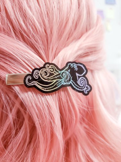 Octopus Hair Clip - Pop Pastel