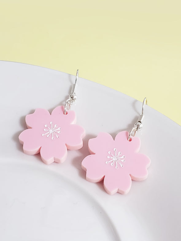 Sakura Dangles | Cherry Blossom - Pop Pastel