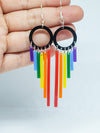 Pride Rainbow Earrings - Pop Pastel