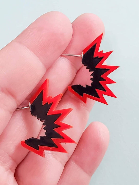 Bakugo Earrings | Kirishima Earrings | My Hero Academia - Pop Pastel