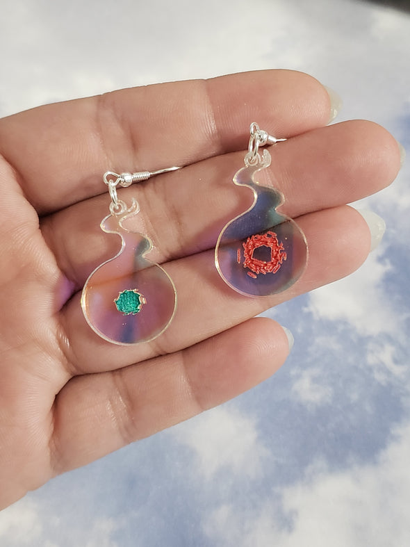 Spirit Orb Earrings | Soul Earrings | Toilet Bound - Pop Pastel