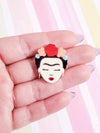 Frida Kahlo Pin - Pop Pastel