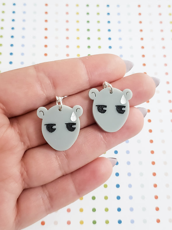 Cat and Mouse Earrings