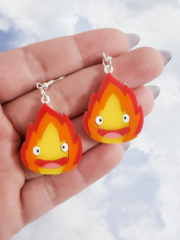 Cute Fire Earrings