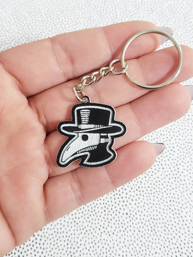 Plague Doctor Keychain