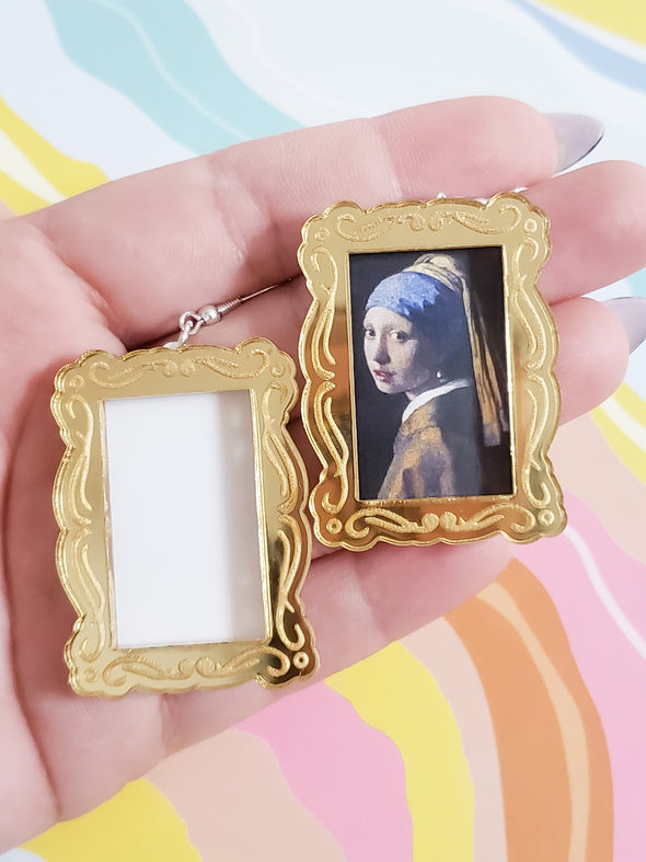 Picture Frame Earrings