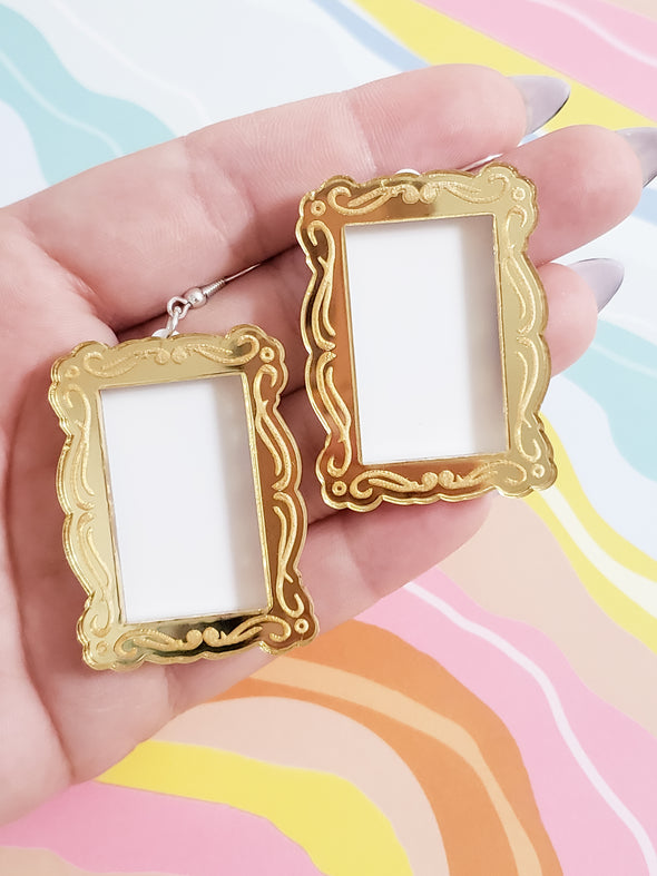 Picture Frame Earrings