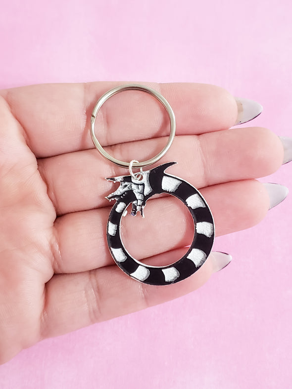 Sandworm Keychain