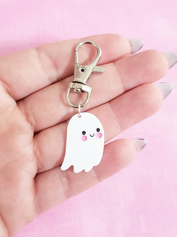 Cute Ghost Keychain