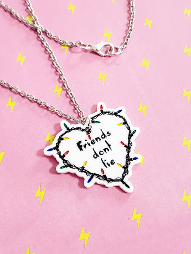 Friends Don't Lie Necklace