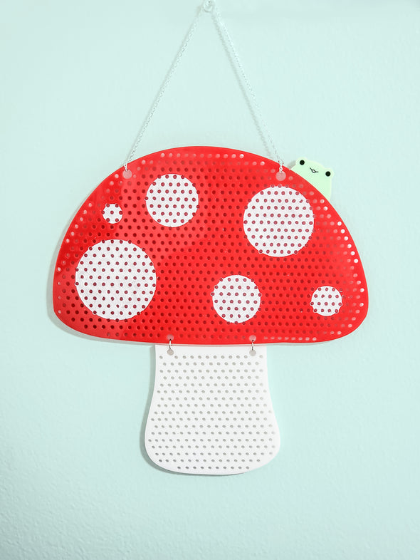 Mushroom Earring Holder Hanger | Pin Board