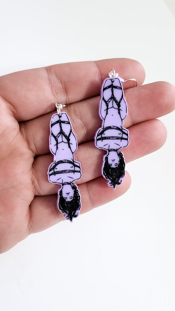 Shibari Bondage Earrings