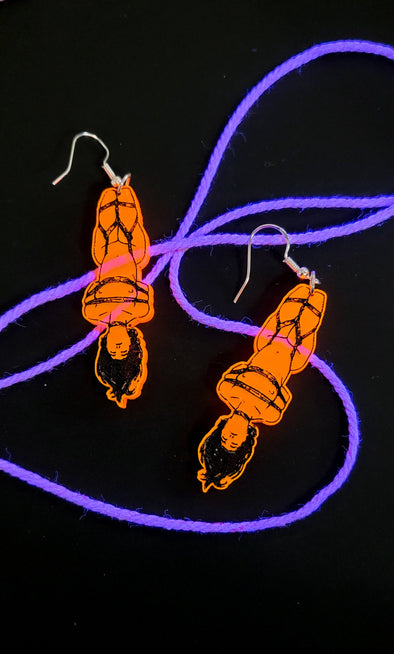 Shibari Bondage Earrings