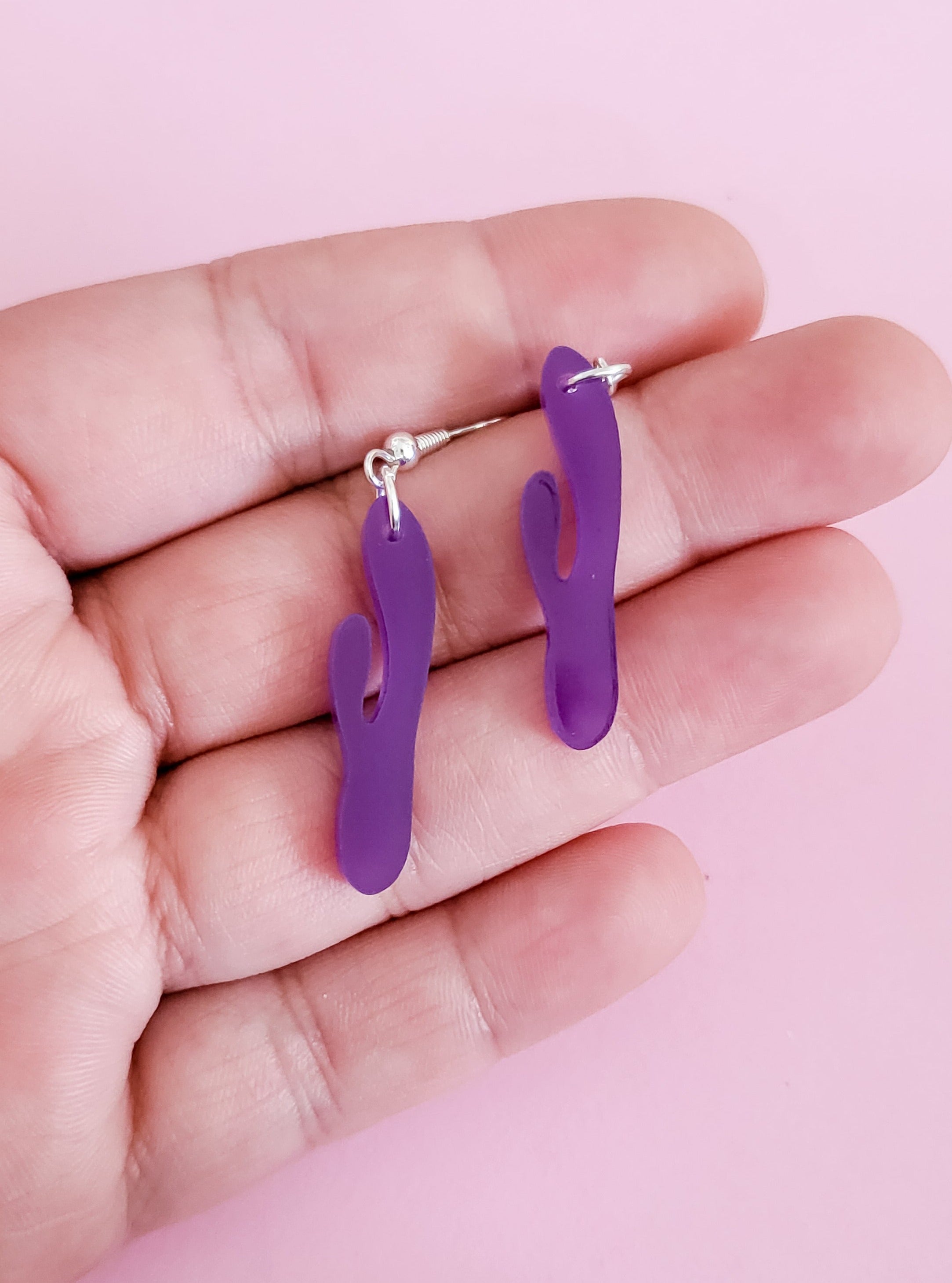 Bunny Vibrator Earrings PopPastel Bunny Vibrator Earrings PopPastel