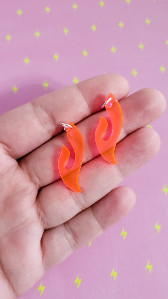 Subtle Vibrator Earrings