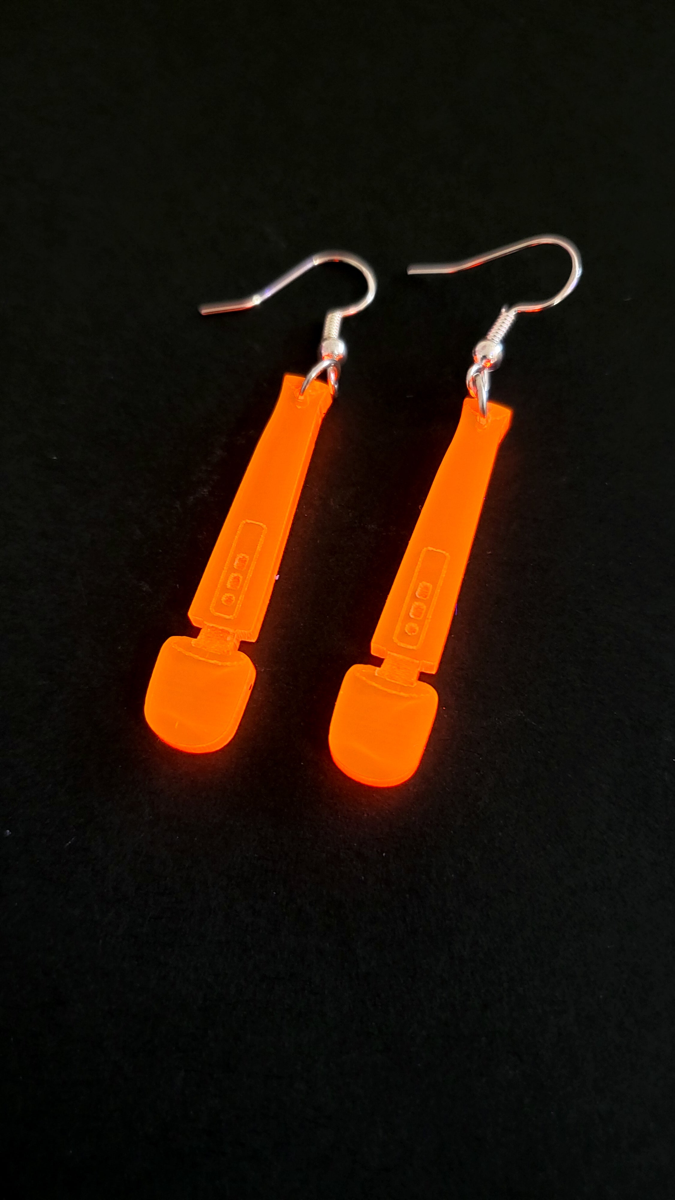 Magic Wand Vibrator Earrings PopPastel Magic Wand Vibrator Earrings PopPastel