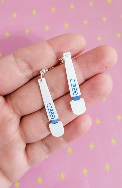 Magic Wand Vibrator Earrings