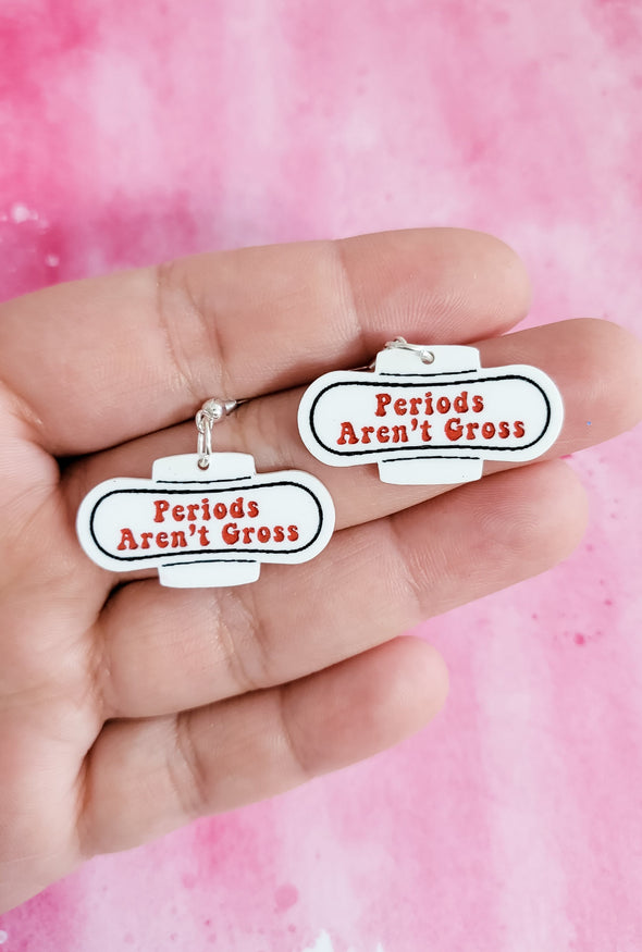 Periods Aren't Gross Pad Earrings