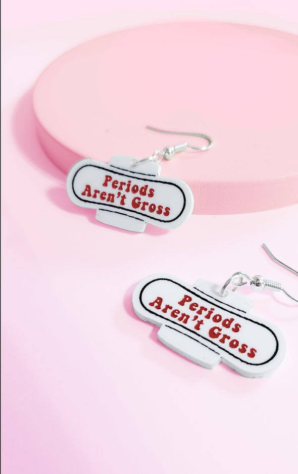 Periods Aren't Gross Pad Earrings